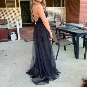 Luxxel Split Hem Dress